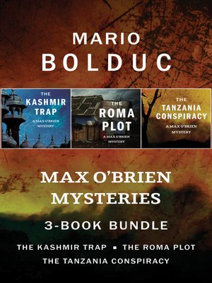 cover image of Max O'Brien Mysteries 3-Book Bundle